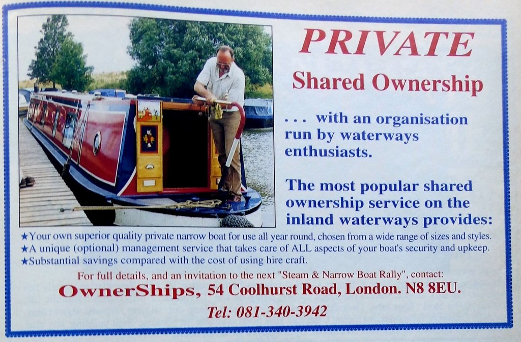 An Small 1992 Advert For OwnerShips Ltd