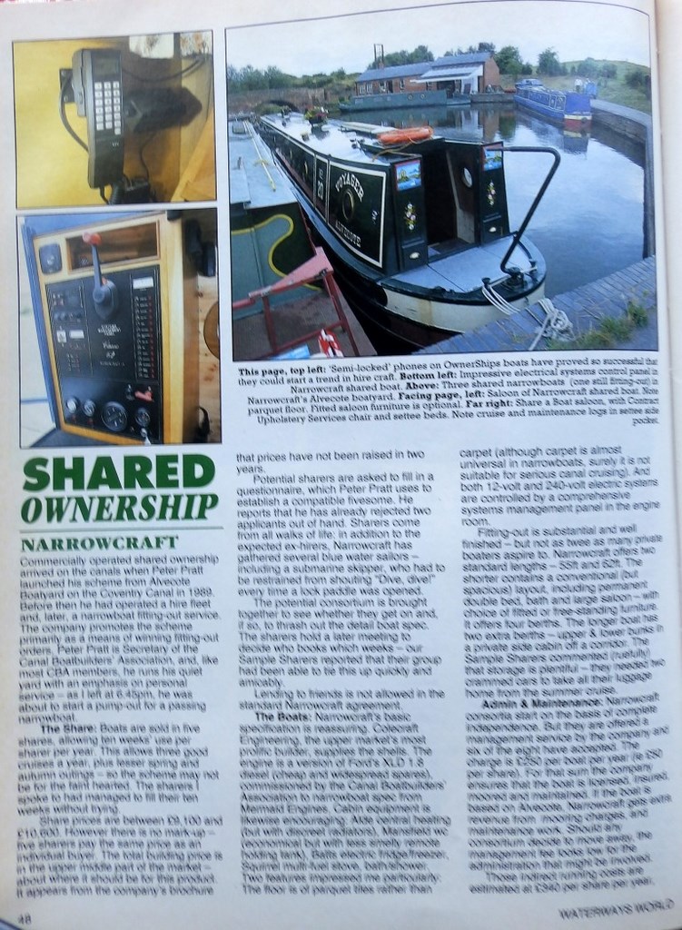 1993 Waterways World Article Part 3