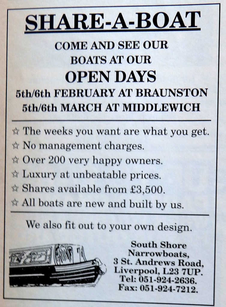 1994 South Shore Open Day Advert