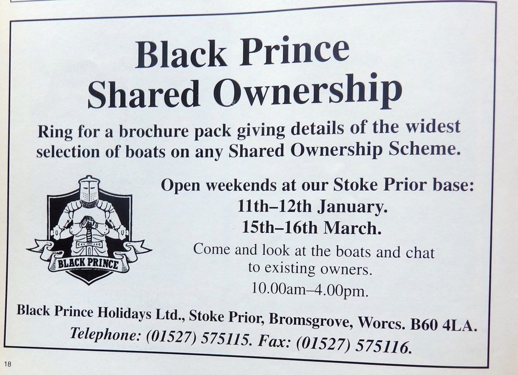 1996 Black Prince Shared Ownership