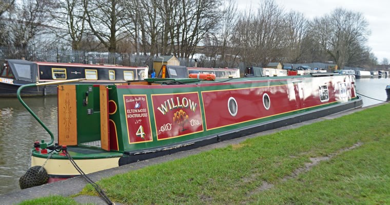 Shared Narrow Boat Willow