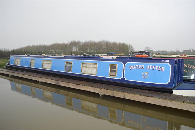 Shared Narrow Boat Water Jester