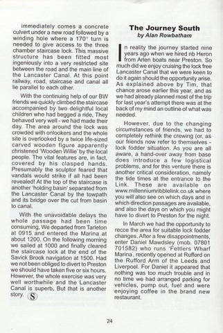 OwnerSnips 5 Spring 1994 Page 2OwnerSnips 26 Autumn 2005 Spring 2006 page 24