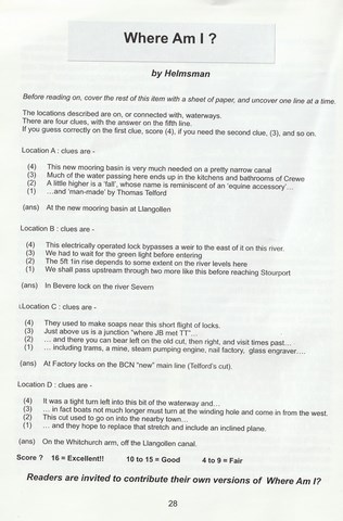 OwnerSnips 5 Spring 1994 Page 2OwnerSnips 26 Autumn 2005 Spring 2006 page 28