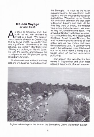 OwnerSnips Issue 28 Spring 2008 Page 5