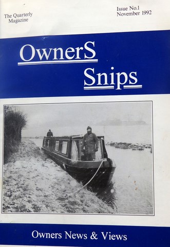 Ownersnips Issue 1 front cover