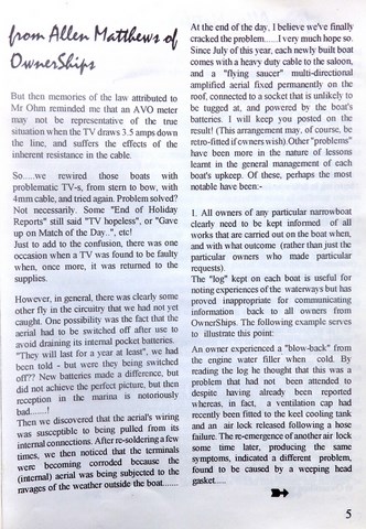 Owners Snips Issue 1 page 5