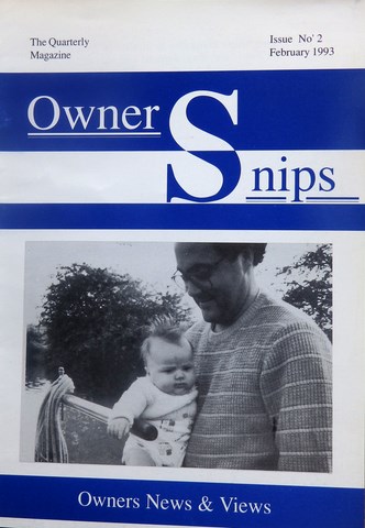 OwnerSnips Issue 20 Spring 2002 Page
