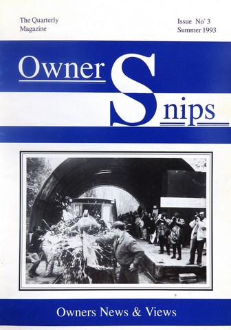 OwnerSnips 3 Summer 1993 Front Cover
