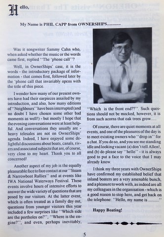 OwnerSnips 4 Autumn 1993 Page 5