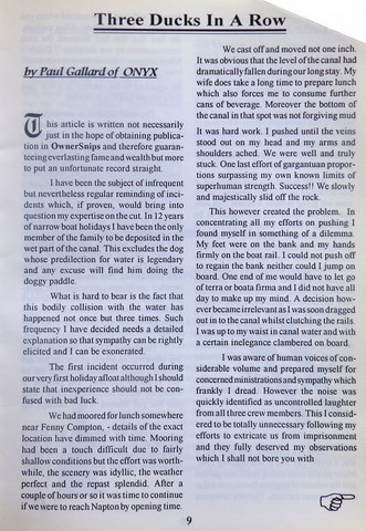 OwnerSnips 4 Autumn 1993 Page 9