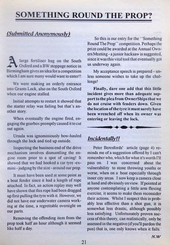 OwnerSnips 4 Autumn 1993 Page 21