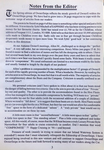 OwnerSnips 5 Spring 1994 Page 3