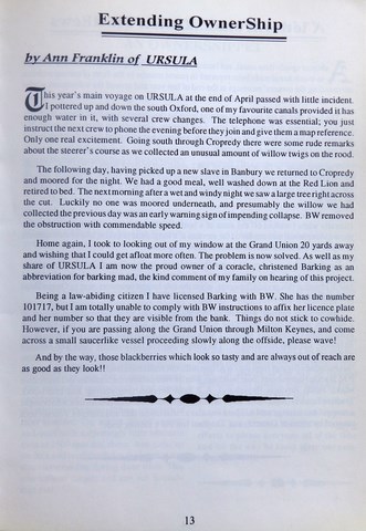 OwnerSnips 5 Spring 1994 Page 13