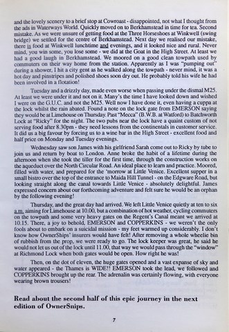 OwnerSnips 6 Autumn 1994 page 7