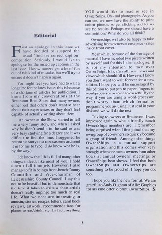 OwnerSnips 8 Spring 1996 Page 1