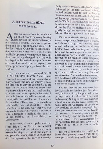 OwnerSnips Issue 9 Autumn 1996 Page 1