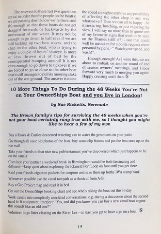 OwnerSnips Issue 9 Autumn 1996 Page 1