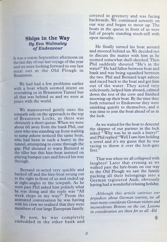 OwnerSnips Issue 11 Autumn 1997 Page 3