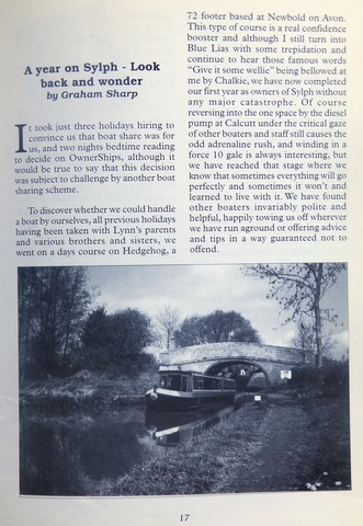 OwnerSnips Issue 11 Autumn 1997 Page 17