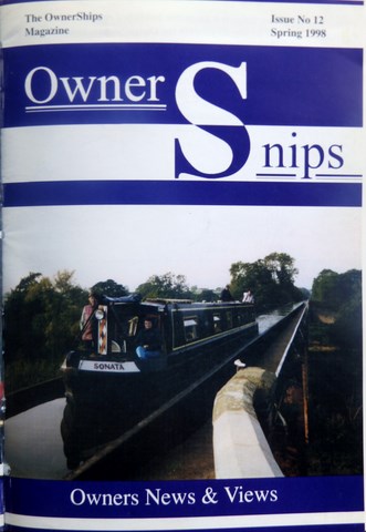 OwnerSnips Issue 12 Spring 1998 Page Front Cover