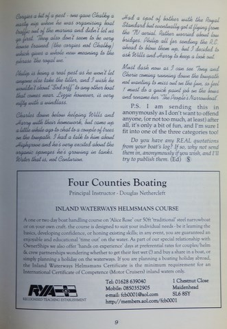 OwnerSnips Issue 14 Spring 1999 Page 9