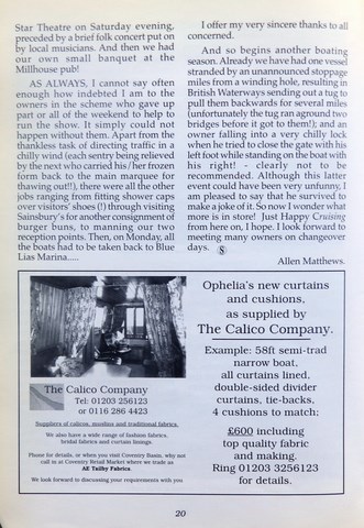 OwnerSnips Issue 14 Spring 1999 Page 20