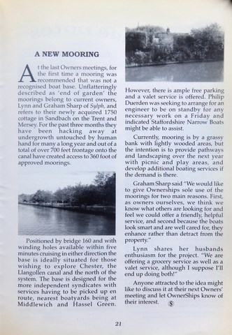 OwnerSnips Issue 14 Spring 1999 Page 21