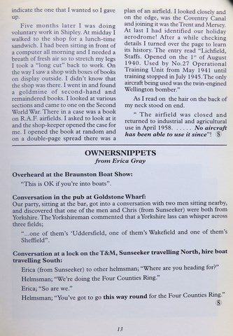 OwnerSnips Issue 15 Autumn 1999 Page 13