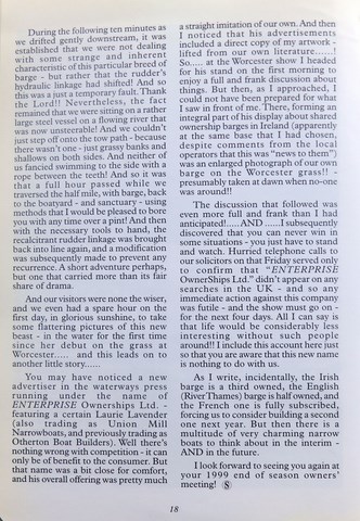 OwnerSnips Issue 15 Autumn 1999 Page 18