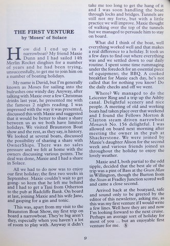 OwnerSnips Issue 16 Spring 2000  Page 9