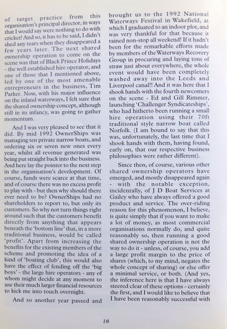 OwnerSnips Issue 16 Spring 2000 Page 18