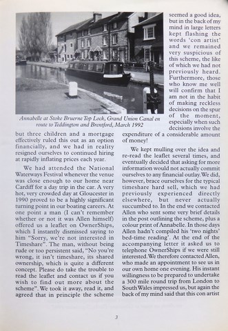 OwnerSnips Issue 17 Autumn 2000 Page 3