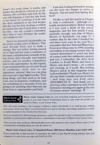 OwnerSnips Issue 17 Autumn 2000 Page 20