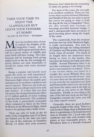 OwnerSnips Issue 17 Autumn 2000 Page 27