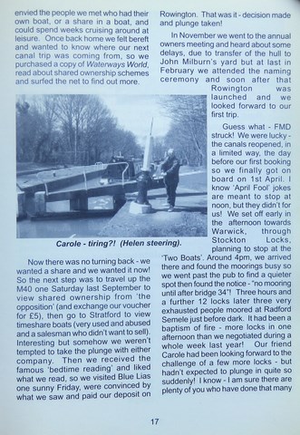 OwnerSnips Issue 19 Autumn 2001 Page 17