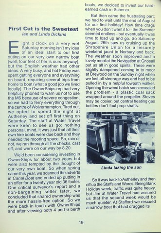 OwnerSnips Issue 19 Autumn 2001 Page 19