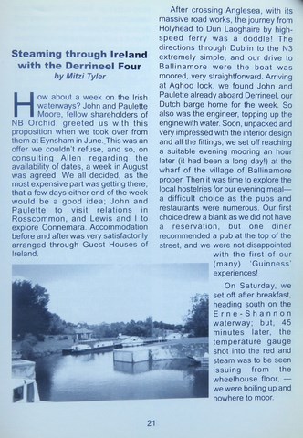 OwnerSnips Issue 19 Autumn 2001 Page 21