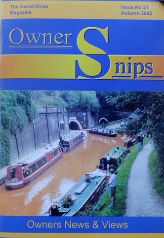OwnerSnips Issue 20 Spring 2002 Front Cover