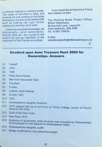 OwnerSnips Issue 20 Spring 2002 Page 22