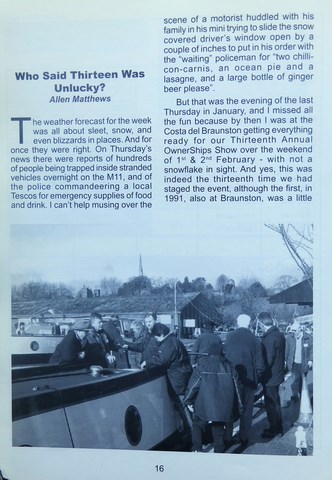 OwnerSnips Issue 22 Spring 2003 Page 16