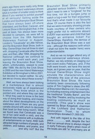 OwnerSnips Issue 22 Spring 2003 Page 18