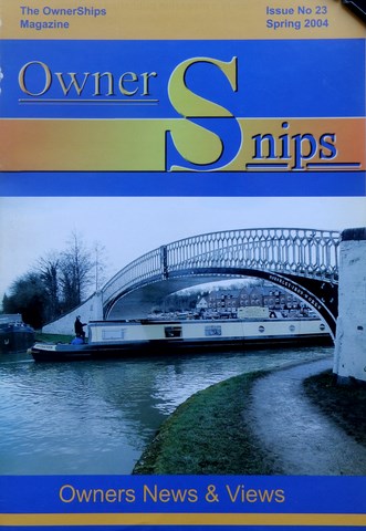 OwnerSnips Issue 20 Spring 2002 Page