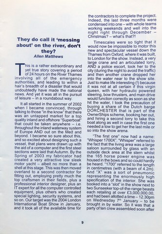 OwnerSnips Issue 24 Autumn 2004 Page 9