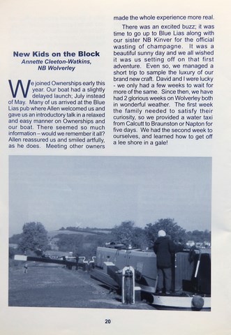 OwnerSnips Issue 24 Autumn 2004 Page 20