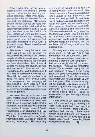 OwnerSnips Issue 24 Autumn 2004 Page 21