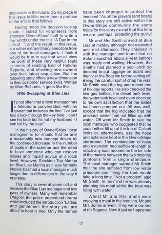 OwnerSnips Issue 27 Autumn 2007 Page 17 