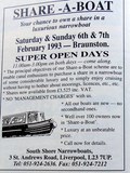 A 1992 Advert For South Shore Narrowboats