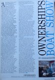 1997 OwnerShips Show Feature In Waterways World