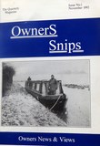 Ownersnips Issue 1 front cover